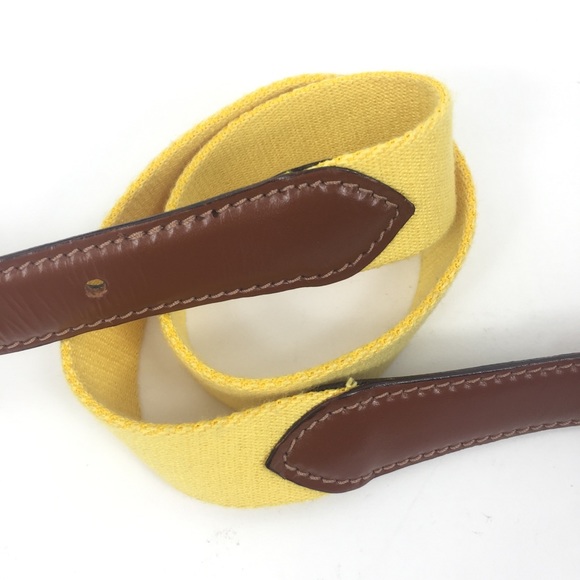 NEW American Apparel Size XS Web Leather Belt - Picture 3 of 5